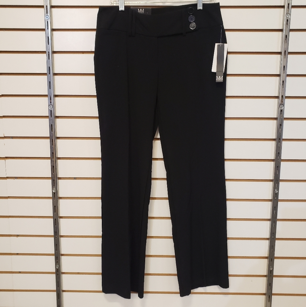 MyMichelle Women's black dress pants size 9 nwt